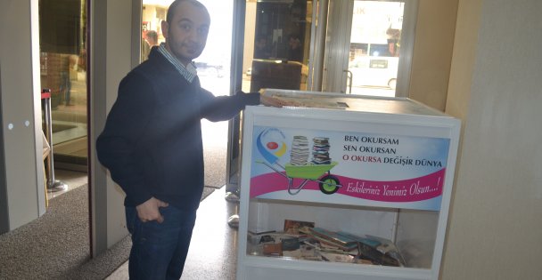 Bir kitap da sen koy