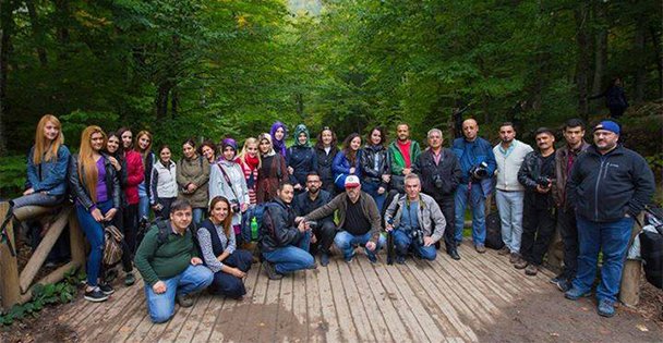 Bolu Yedigöller'e adım attılar