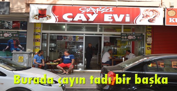 Burada çayın tadı bir başka