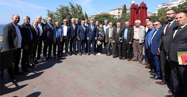 Büyükakın, Darıcalı Muhtarlarla buluştu