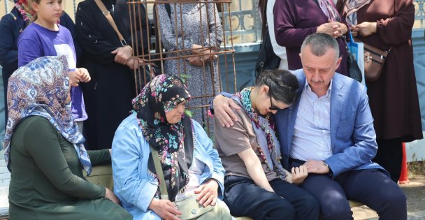 Büyükakın, Gülşah'ı en acı gününde de yalnız bırakmadı