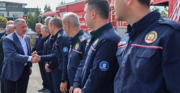 Büyükakın: İtfaiye erlerimiz Türkiye'nin kahramanları