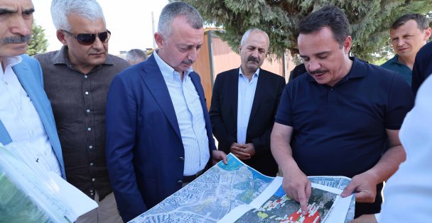 Büyükakın'dan Gebze'deki çalışmalara yakın takip