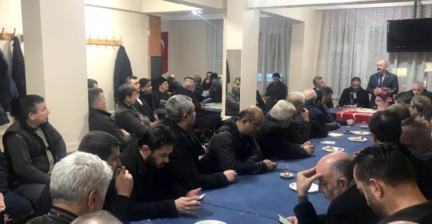 Büyükgöz STK'lara konuk oldu