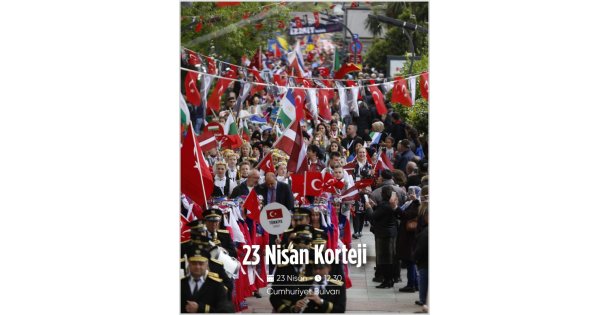 Büyükşehir, 23 Nisan'ı coşkuyla kutluyor