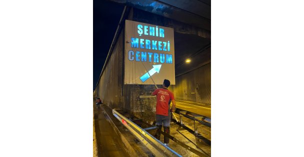 Büyükşehir A Takımının Seka Tüneli Hizmeti