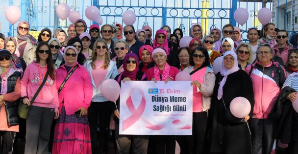 Büyükşehir Anne Şehir'den pembe farkındalık