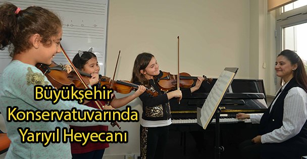 Büyükşehir'de Yarıyıl Heyecanı