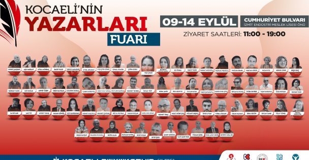 Büyükşehir, onlarca yerel yazarı Kocaelililerle bir araya getirecek