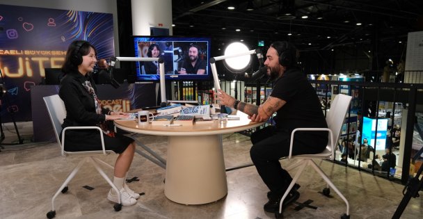 Büyükşehir podcast stüdyosu fuarın sesi oldu