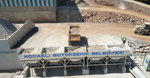 Büyükşehir, saatte 500 ton PMT üretiyor