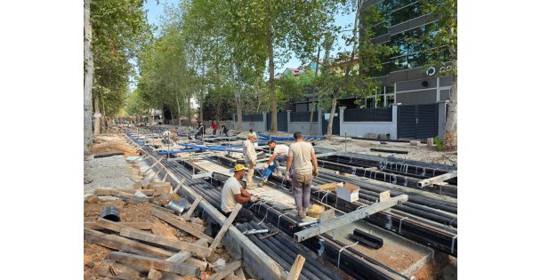 Büyükşehir, şehri demir ağlarla örüyor