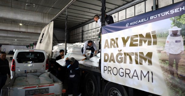 Büyükşehir'den arıcılara yüzde 50 hibeli arı yemi
