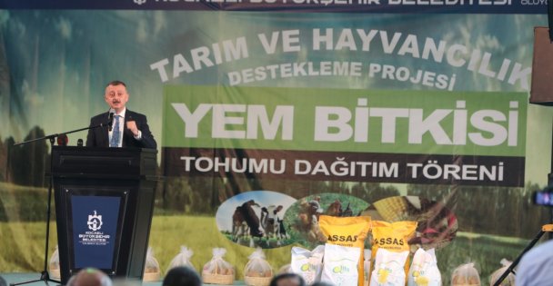 Büyükşehir'den Çiftçiye 86 Milyonluk Mazot Ve Tohum Desteği