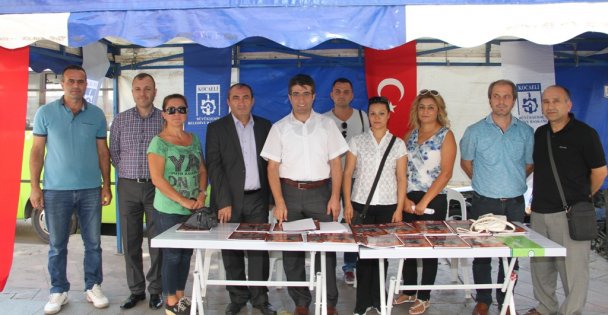 Büyükşehir'den deprem standı