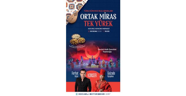 Büyükşehir'den 'Ortak Miras Tek Yürek” kültür etkinliği