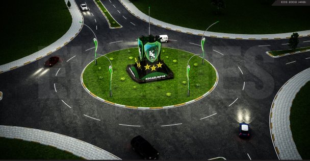 Büyükşehir'den stat yoluna iki müthiş görsel