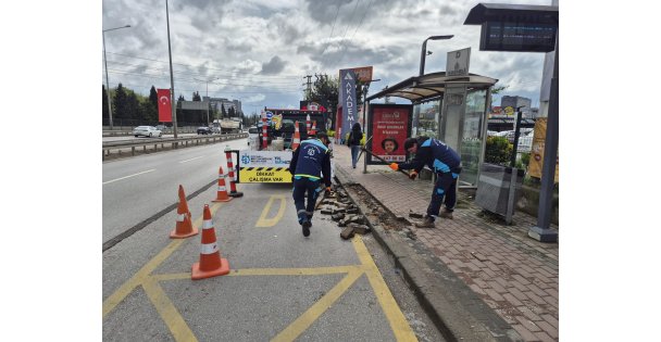 Büyükşehir'den yaya yollarına konforlu dokunuş