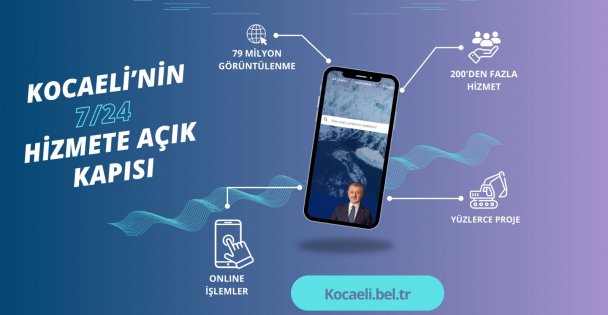 Büyükşehir'in web sitesi, her soruya cevap oldu