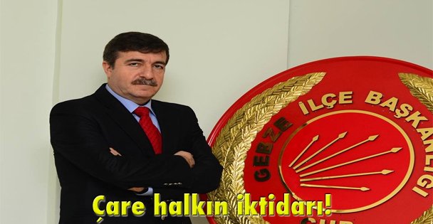 Çare halkın iktidarı!
