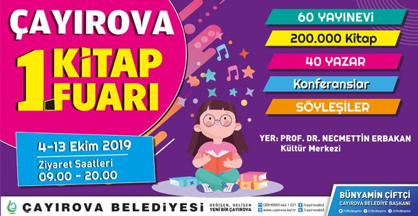Çayırova Belediyesi 1. Kitap Fuarı