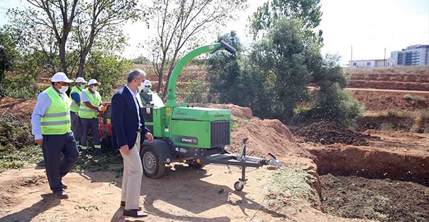 Çayırova Belediyesi bitkisel atıkları gübreye dönüştürüyor