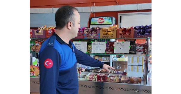Çayırova Zabıtası'ndan okul kantinlerinde denetim