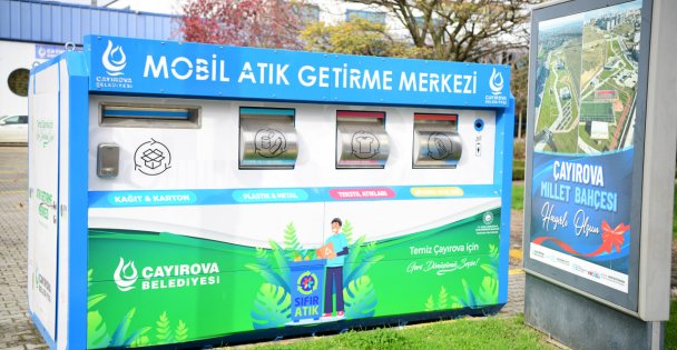 Çayırova'da 4 yeni noktaya atık getirme merkezi