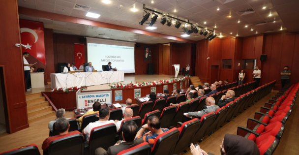 Çayırova'da Haziran meclisi tamamlandı