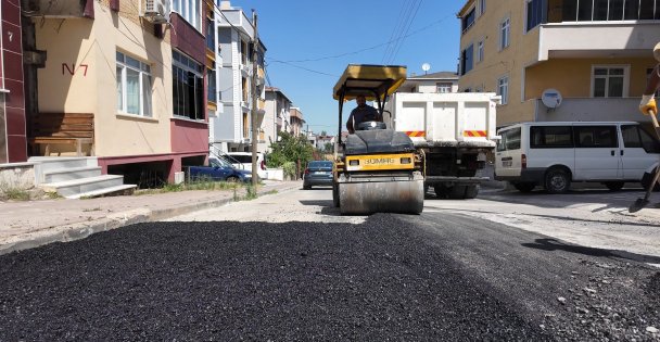 Çayırova'da üst yapı çalışmaları devam ediyor