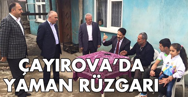 Çayırova'da Yaman rüzgarı!