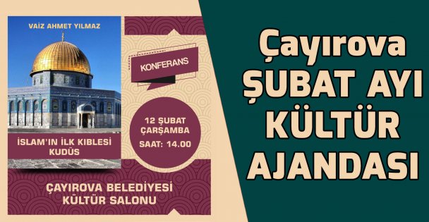 Çayırova'nın Şubat ayı kültür ve sanat ajandası
