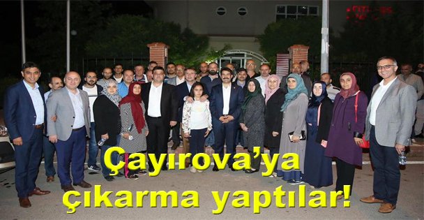 Çayırova'ya çıkarma yaptılar!