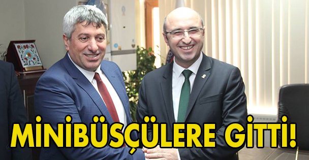 Ceyhan Minibüsçülere gitti!