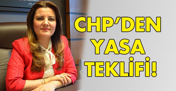CHP'den yasa teklifi!