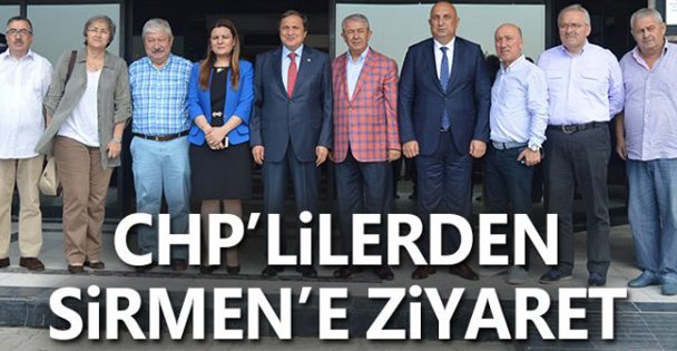 CHP'liler Sirmen'e gitti!