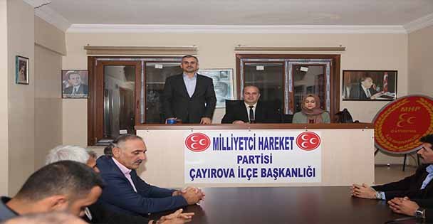 Çiftçi 'den partilere Ziyaret