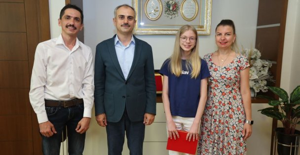 Çiftçi, geleceğin büyük piyanistini ağırladı