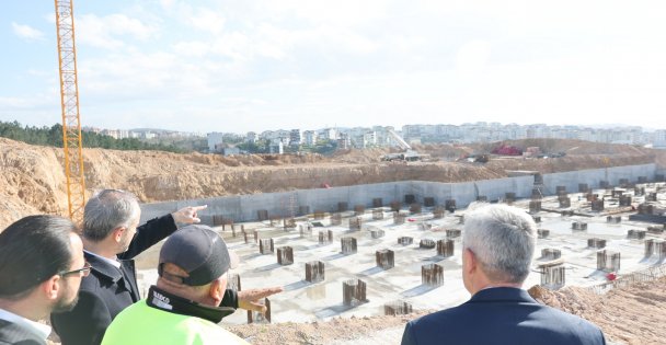 Çiftçi, 'Hastane inşaatı hızla devam ediyor”