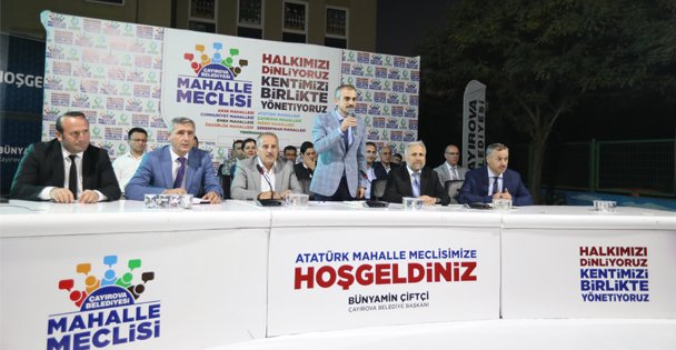 Çiftçi, mahalle mahalle Çayırova'yı dinliyor