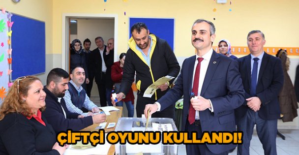 Çiftçi oyunu kullandı