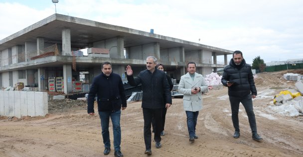 Çiftçi, 'Spor lisemizin inşaatı hızla devam ediyor”