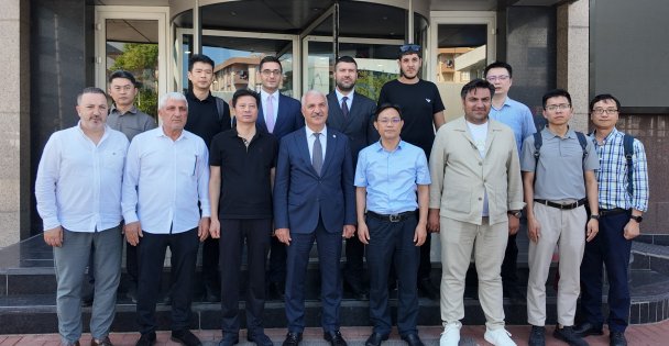 ÇİN HEYETİNDEN GEBZE TİCARET ODASI'NA ZİYARET
