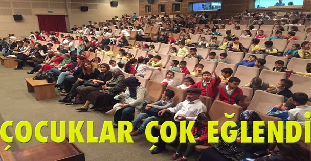 Çocuklar çok eğlendi