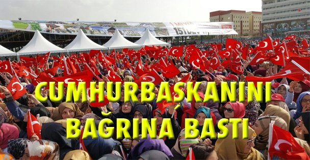 Cumhur, Başkanı'nı bağrına bastı!