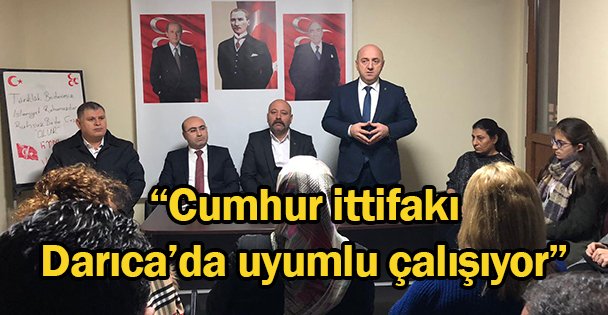 'Cumhur ittifakı Darıca'da uyumlu çalışıyor”