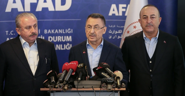 Cumhurbaşkanı Yardımcısı Oktay son durumu açıkladı: Can kaybı ve yaralı sayısı artıyor