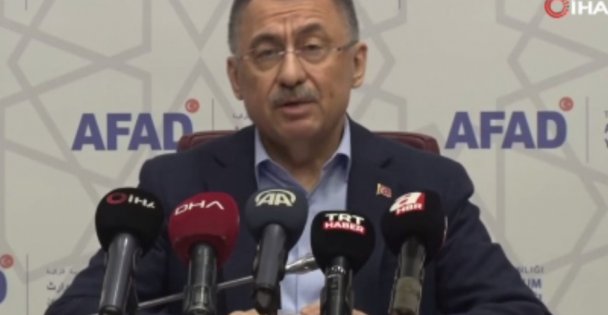 Cumhurbaşkanı Yardımcısı Oktay: 'Toplam barınan afetzede vatandaşımız bir milyon 200 bin kişiyi bulmuştur”