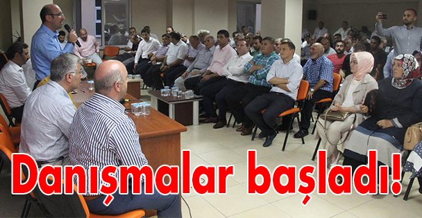 Danışmalar başladı!