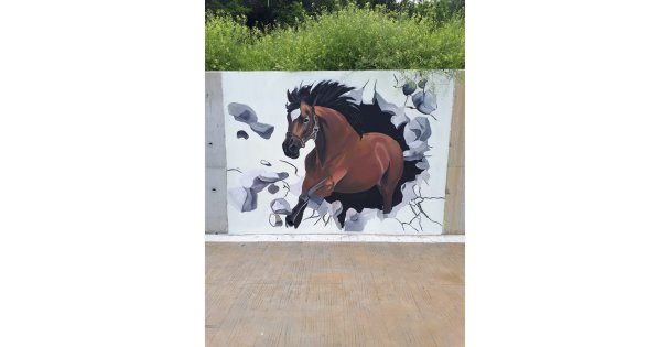 Darıca Sahil Parkı estetik açıdan zenginleşiyor